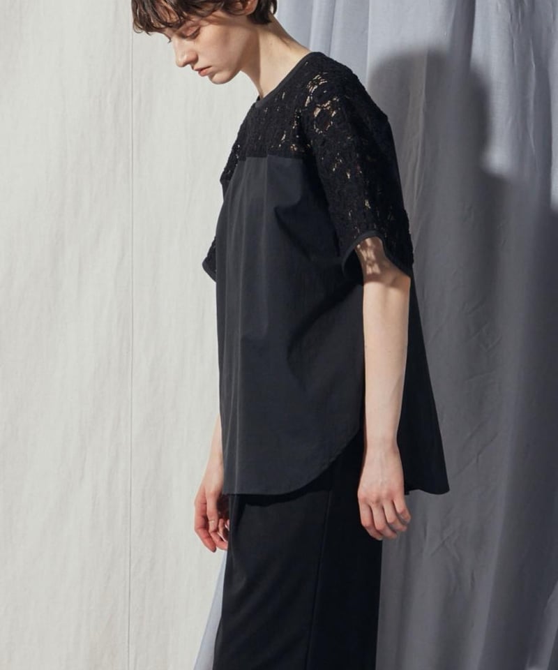 FLORENT/2602F01003/ワッシャーレースブラウス | MAGNIFIQUE