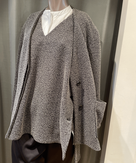 FLORENT / 2211F02003 /TWEED-LIKE JACKET
