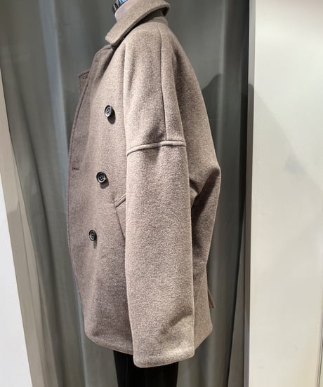 FLORENT / 2208F02005 / RECYCLED WOOL SHORT COAT