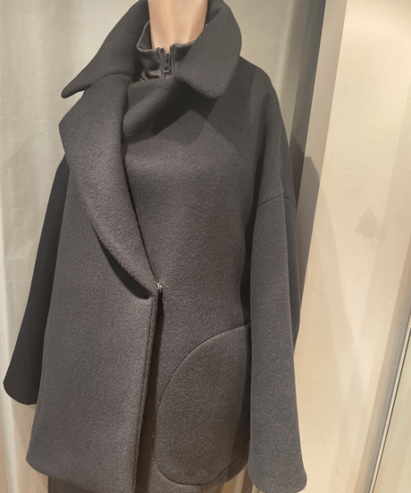FLORENT / 2305F02004 /OVERSIZE SHORT COAT