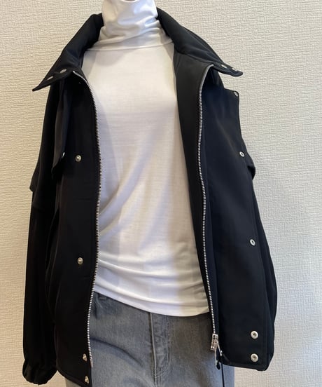 08sircus / S25AW-OT07/ Light twill padded detachable short blouson