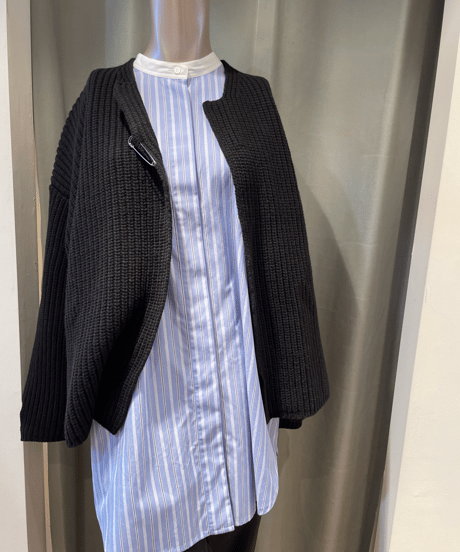 FLORENT /2305F07011 / RIB KNIT CARDIGAN