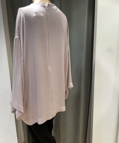 FLORENT / 1911F01009 / hound's tooth jacquard top