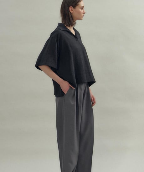 FLORENT/ 2505F01001/ スキッパーブラウス