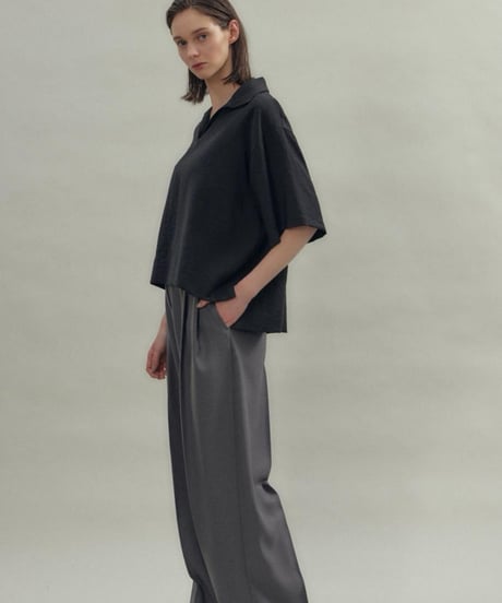 FLORENT/ 2505F01001/ スキッパーブラウス