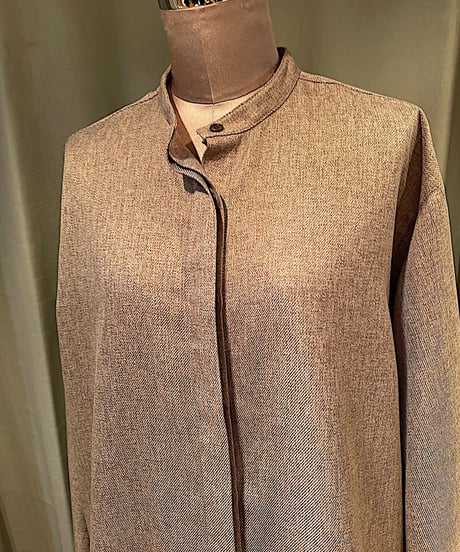 FLORENT / 2208F01007  /MELANGE PL BLOUSE