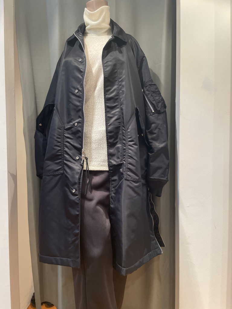 08sircus 23aw MA-1ロングコート　サイズ5 08sircus (ゼロエイトサーカス) Long MA-1 reversible / ロング