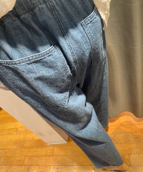 FLORENT /2302F04004 / DENIM WIDE PANTS