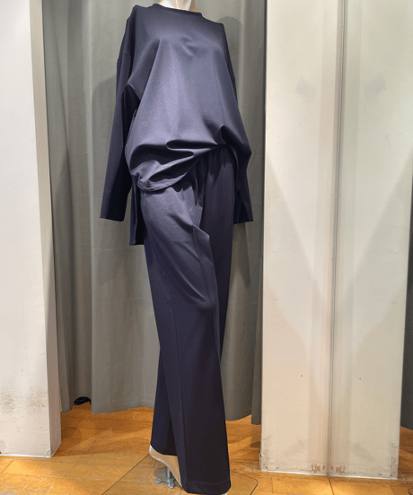 FLORENT / "2023 fall " / 2305F06005 / JERSEY WIDE-LEG PANTS