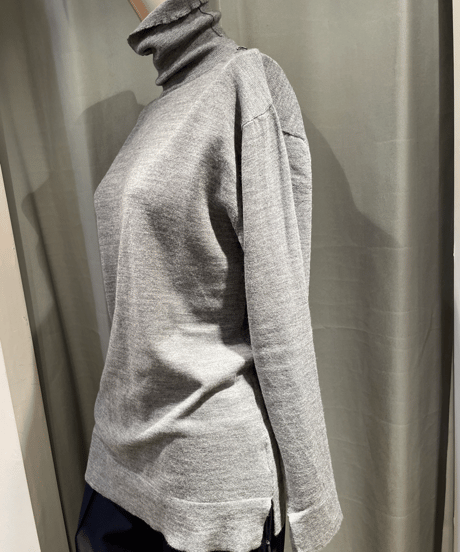 FLORENT / 2305F07003 / WOOL HIGH NECK KNIT