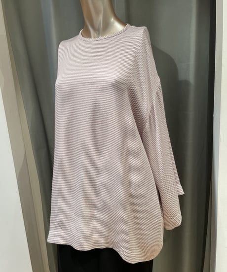 FLORENT / 1911F01009 / hound's tooth jacquard top