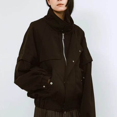 common divisor ショートブルゾン　short jacket COMMON/DIVISOR/TALLIN/SHORT JACKET - メルカリ