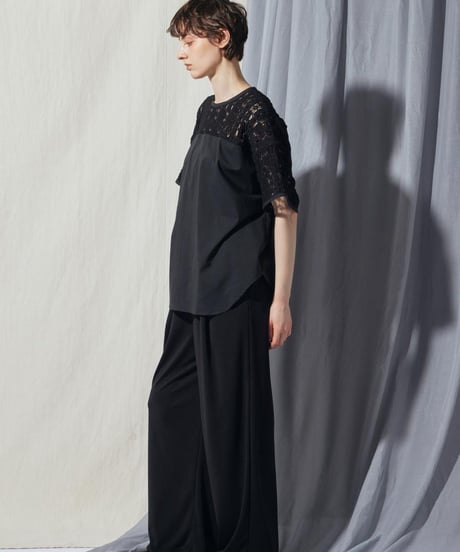 FLORENT/2602F01003/ワッシャーレースブラウス