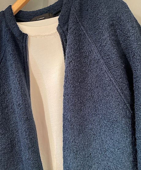 FLORENT / 2208F06016 / ZIP UP LONG BLOUSON