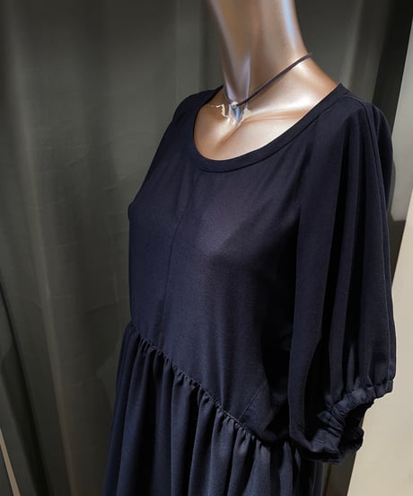 FLORENT/2502F05001/ボリュームスリーブロングドレス