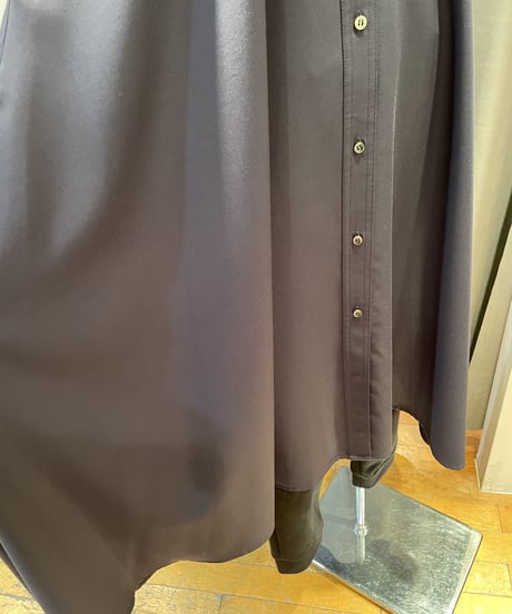FLORENT / 2208F05001 /TWILL SHIRT DRESS
