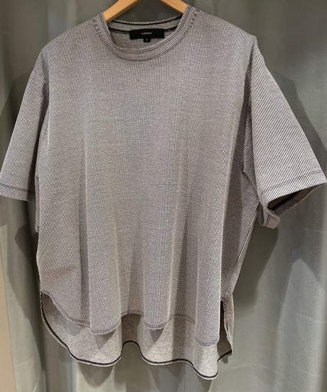 FLORENT / 2302F06016 / STRIPE CREW NECK TOPS