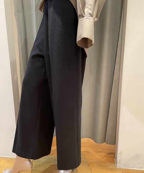 FLORENT / 2208F04005 / LAMBSWOOL WIDE-LEG PANTS