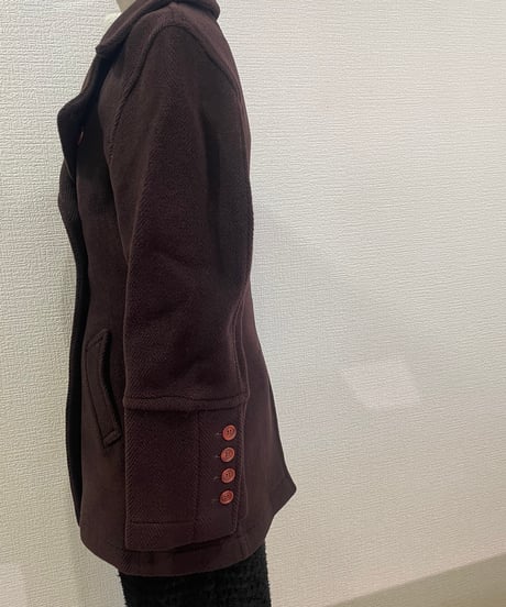 GLEN MORE / moorbrook社製ヘリンボーン Pコート(USED)