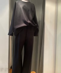 FLORENT / 2408F06018/ジャージーマイクロベロア裏起毛パンツ