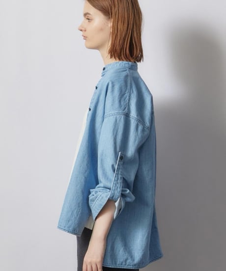 FLORENT/2411F01106/コットンデニムシャツ