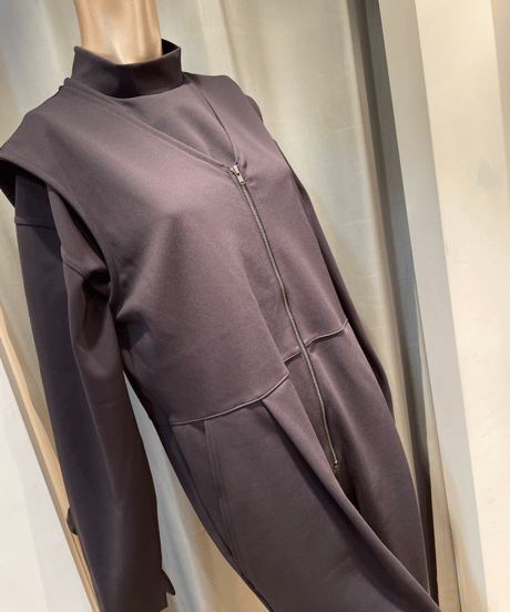 FLORENT 2024/ Spring /  2311F06007 / V neck zip All in One