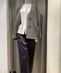 FLORENT / 2211F02003 /TWEED-LIKE JACKET