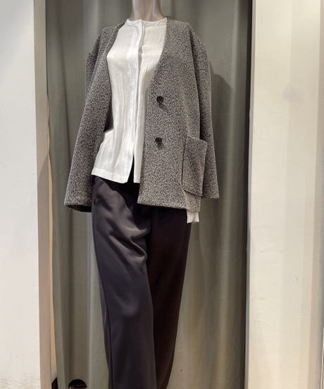 FLORENT / 2211F02003 /TWEED-LIKE JACKET