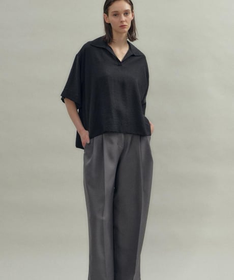FLORENT/ 2505F01001/ スキッパーブラウス