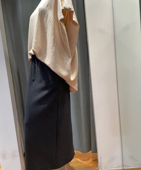 FLORENT / 2211F06015 /BACK SLIT SKIRT