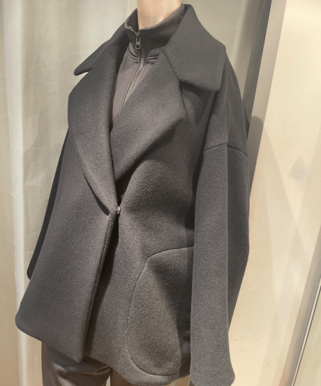 FLORENT / 2305F02004 /OVERSIZE SHORT COAT