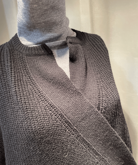 FLORENT / 2308F07002 / RIB KNIT CARDIGAN
