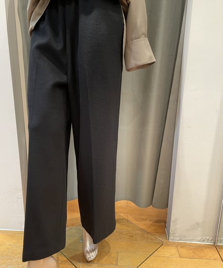FLORENT / 2208F04005 / LAMBSWOOL WIDE-LEG PANTS