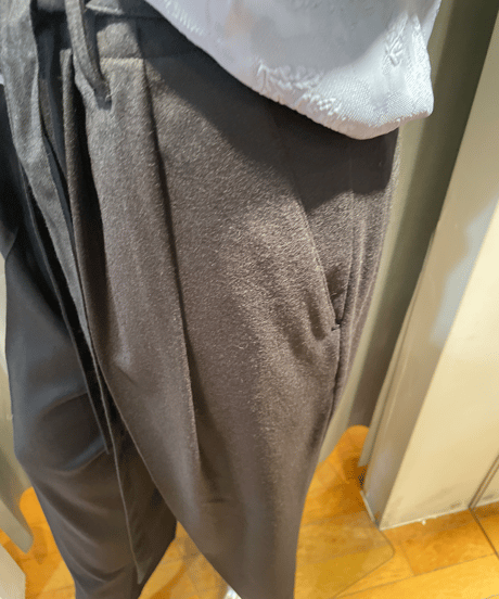 FLORENT /2305F04007 / BELT WIDE PANTS