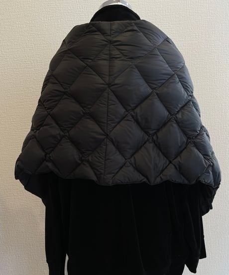08sircus × TAION  / down stole / S25AW-AC01/ Black color