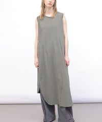 FLORENT / 2402F06017/ コットンスリーブレスドレス