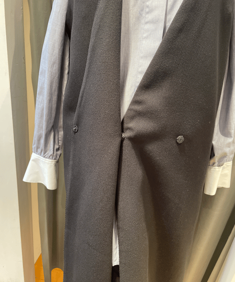 FLORENT / "2023 fall" / 2305F08003 / KERSEY LONG GILET