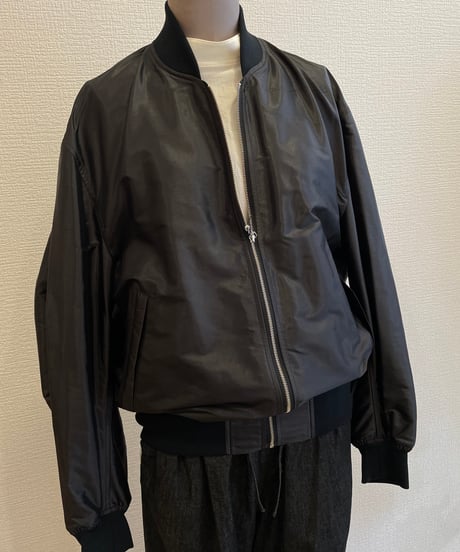 SCYE / 1126-61016 / Silk Nylon Parachute cloth Bomber Jacket/