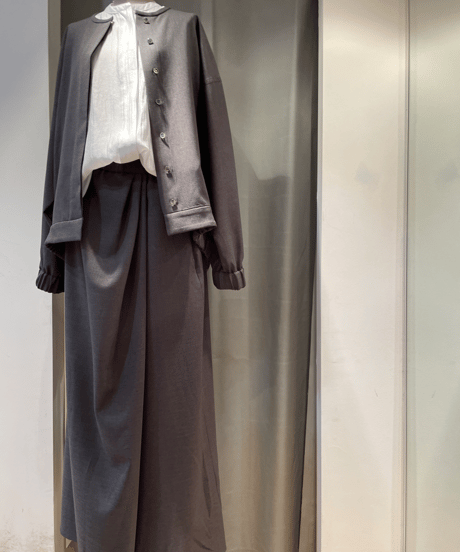FLORENT / 2308F03001 / OZAWA TWILL VERNO LONG SKIRT