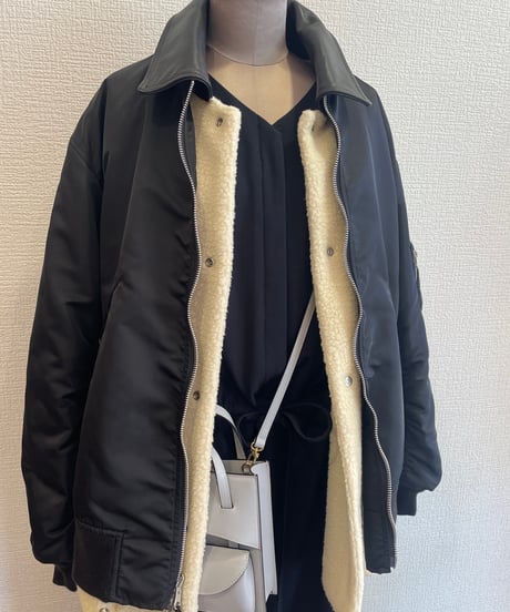 08sircus / S25AW-OT01 / MA-1 reversible×Boa