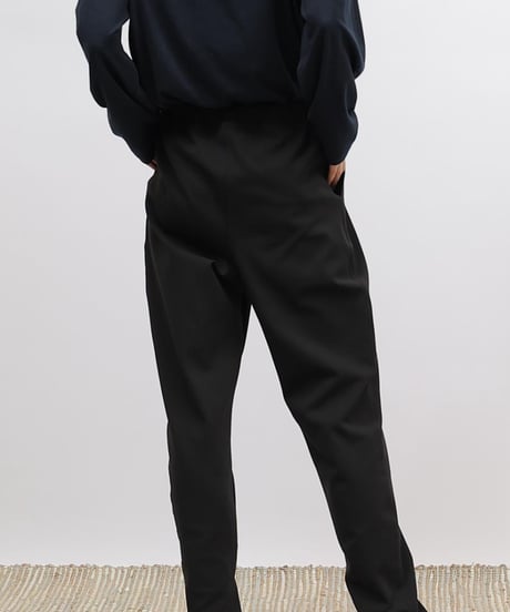 FLORENT / 2311F06005 / ツイルジャージインサイドスリットパンツ