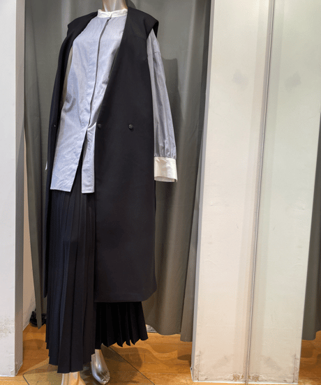 FLORENT / "2023 fall" / 2305F08003 / KERSEY LONG GILET