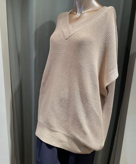 FLORENT / 2211F07006 / RIB KNIT VEST