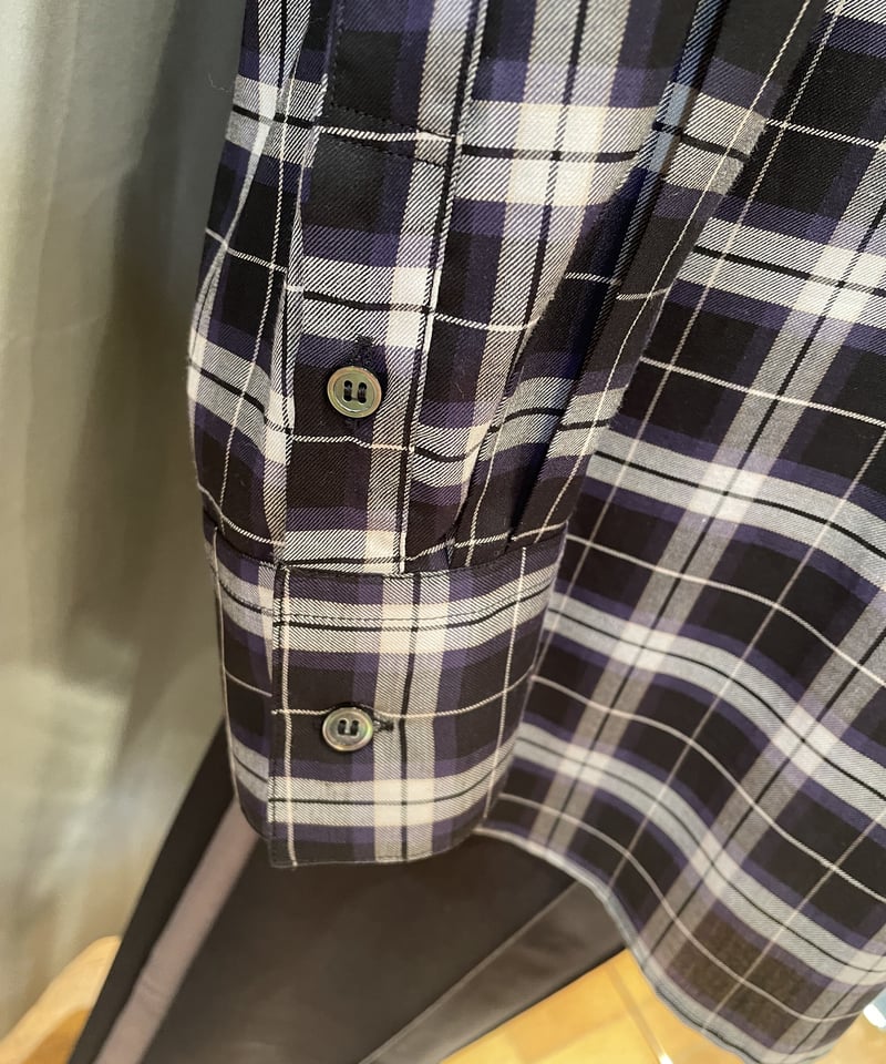 フローレント FLORENTレギュラーカラーチェックシャツ