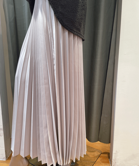 FLORENT / 2311F03005 / ストレッチプリーツスカート