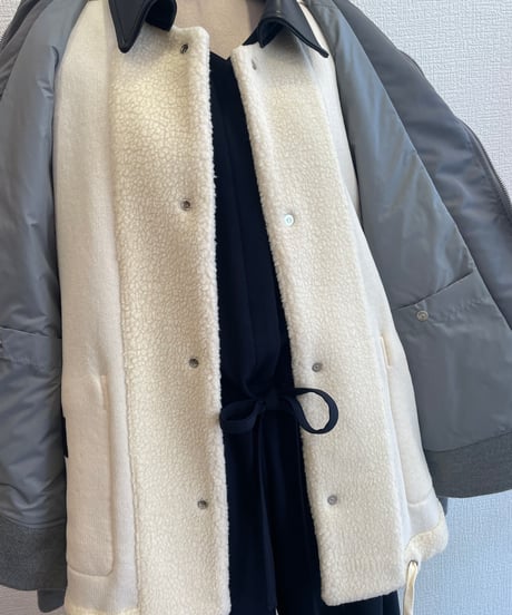 08sircus / S25AW-OT01 / MA-1 reversible×Boa