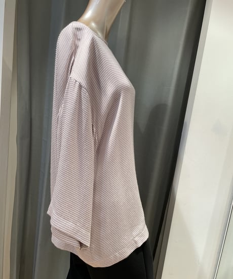 FLORENT / 1911F01009 / hound's tooth jacquard top