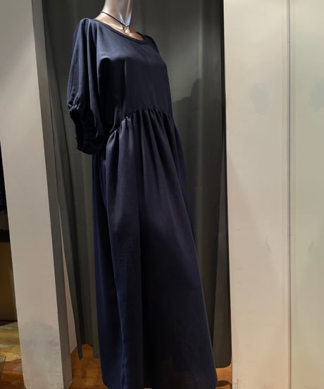 FLORENT/2502F05001/ボリュームスリーブロングドレス