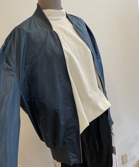 SCYE / 1126-61016 / Silk Nylon Parachute cloth Bomber Jacket/
