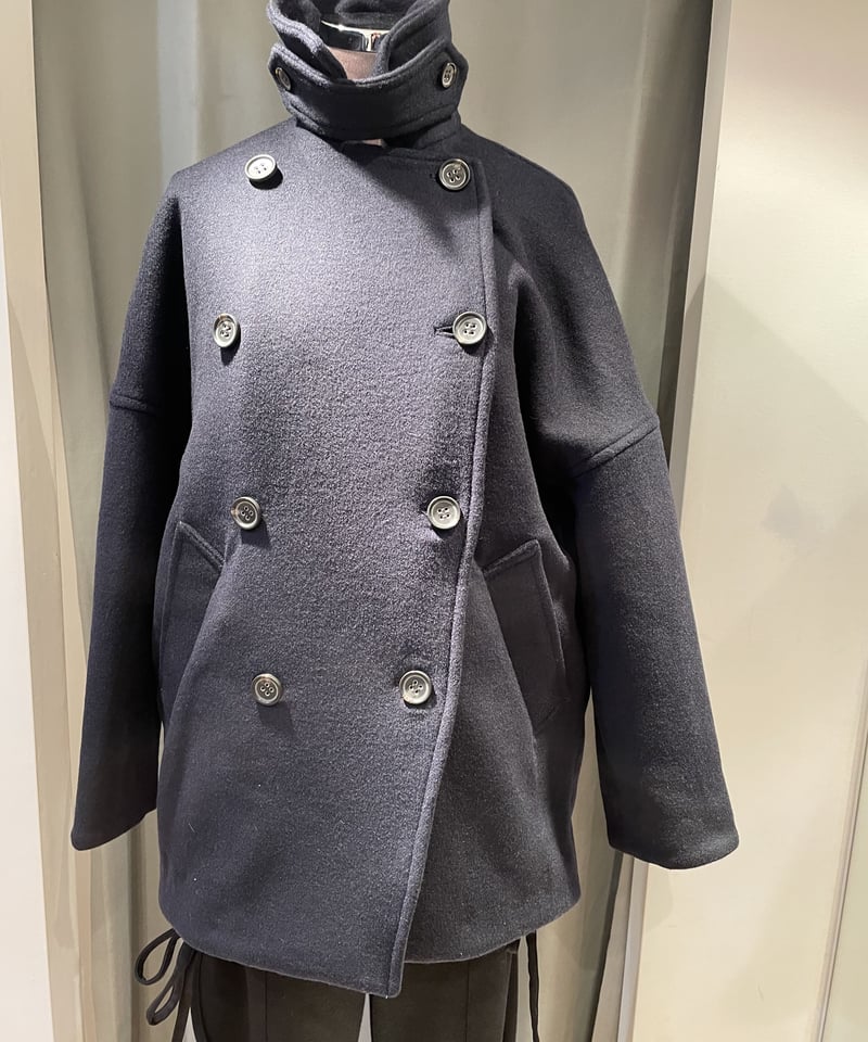 FLORENT / 2208F02005 / RECYCLED WOOL SHORT COAT